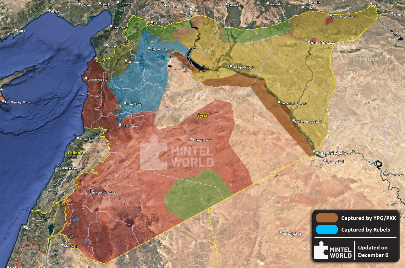 Aktualna sytuacja w Syrii – Grudzień 2024.