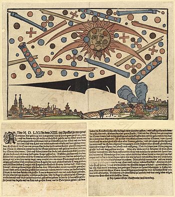 350px himmelserscheinung über nürnberg vom 14. april 1561