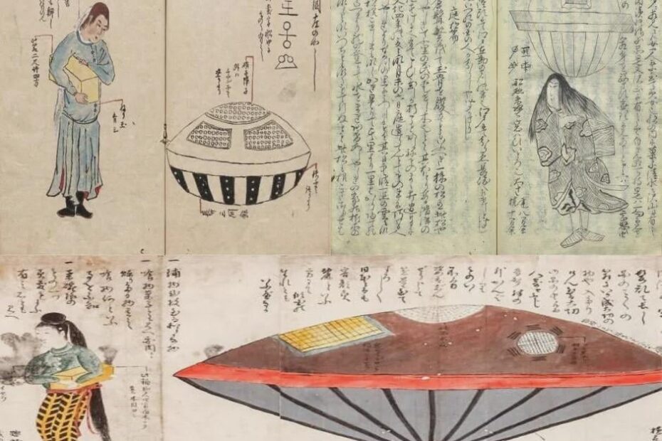 this picture from over 200 years ago depicts a ufo on a v0 ycc4ivrgkgpd1